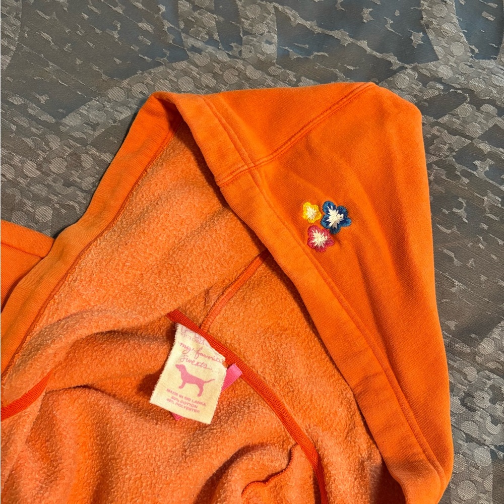 PINK Victoria's Secret Bright Orange Women's Shorts - Picture 3 of 7